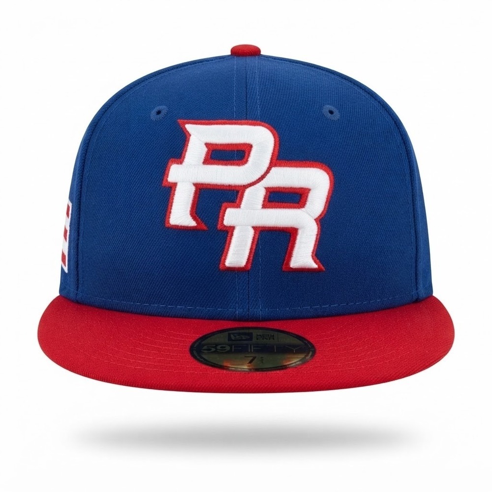 Puerto Rico New Era 59FIFTY Hat Men Size 7 Blue NWT World Baseball Classic